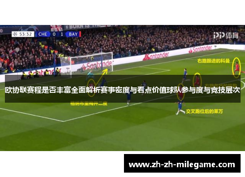 欧协联赛程是否丰富全面解析赛事密度与看点价值球队参与度与竞技层次